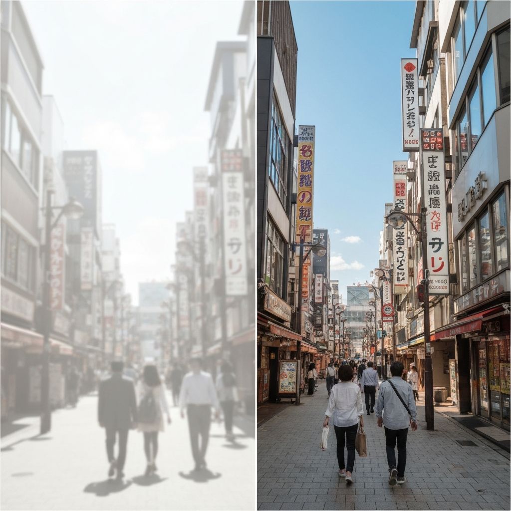 白内障の見え方シミュレーション