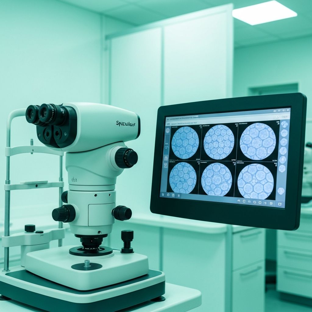 角膜内皮細胞検査の機器