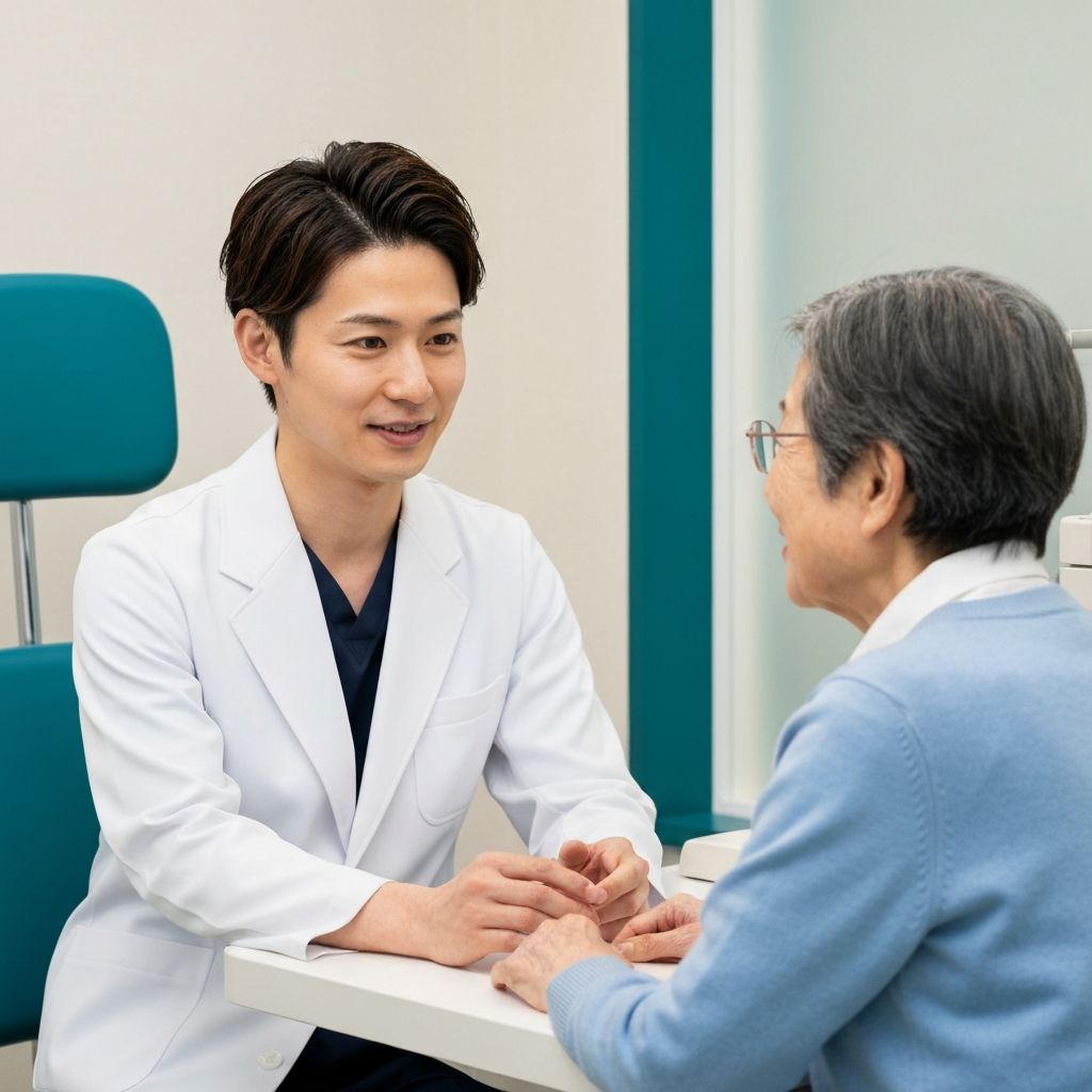 医師と患者の相談