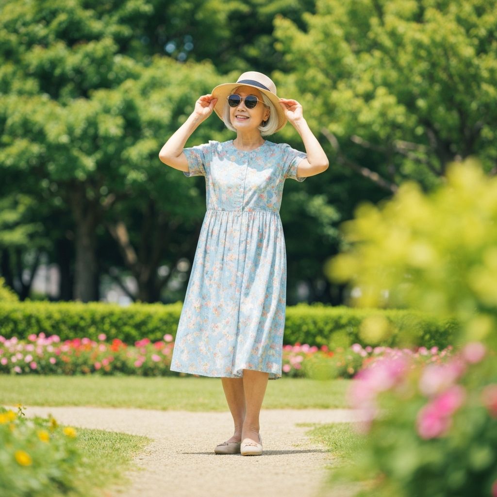 サングラスで紫外線対策をする女性