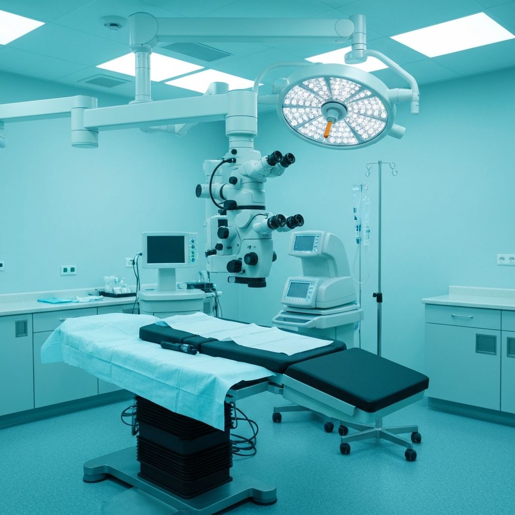 白内障手術の手術室